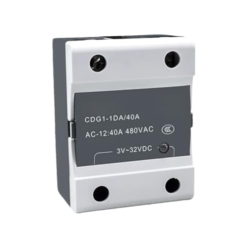 Relais à semi-conducteurs 40A DA monophasé pour commande AC 220V DC