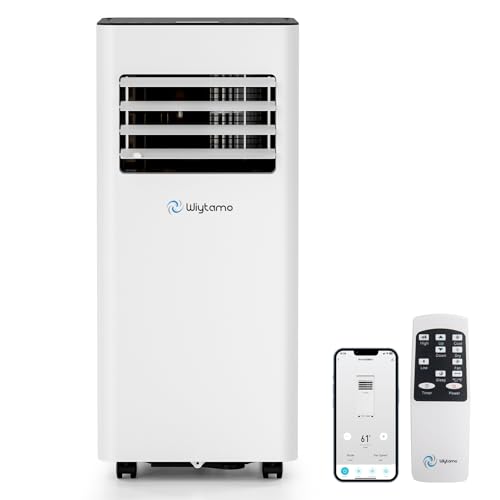10,000 BTU Portable Air Conditioners with WiFi, 3-in-1 Air Conditioner for Room&Garage– Portable...