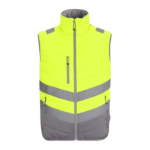 Regatta Professional Uomo Alta visibilitĂ Bicolore Gilet Thermal Padded Bodywarmer