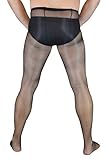Zeus - Sheer Men's full length Hose with trunk sheath pantyhose nylons exotic erotic