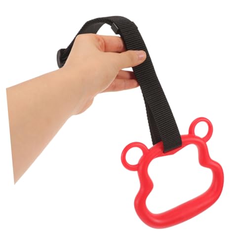Anillas fitness ajustables para gimnasio interior rojo miniatura 3