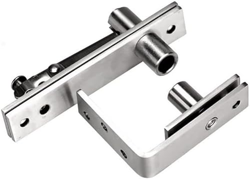 TamBee Hidden Bookcase Door Hinges for Secret Door Pivot Door Hardware Secret Door Hinges Heavy Duty Pivot Hinges for Doors 304 Stainless Steel 360 Degree Rotation