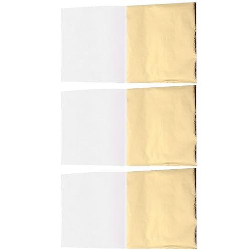 MAGICLULU Gold Foil Paper for Crafts 200 Sheets Gilding Craft Foil Sheets DIY Decor