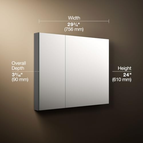 Image of Kohler Maxstow 30 inch W x 24 inch H Mirror Cabinet