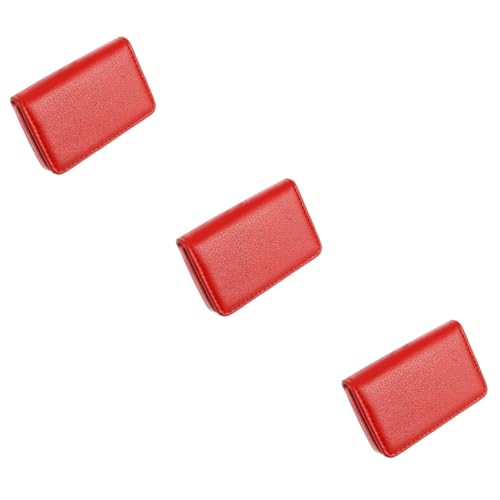 Boîte à cartes affaires portable et porte-cartes visite élégant STOBOK en PU