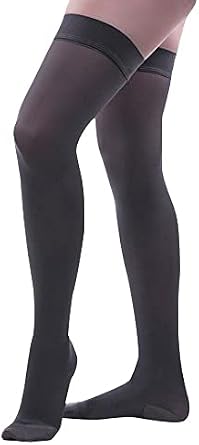 Allegro 20-30 mmHg Microfiber 262 Thigh High Compression Hose, Comfortable Support Garments