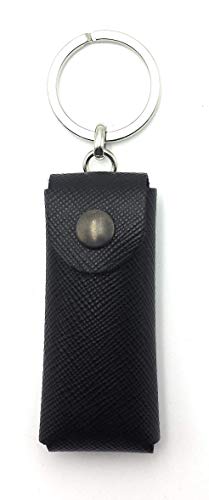 franartPiel   Llavero funda USB pendrive hecho en Piel Ubrique   Alta Calidad (Negro)