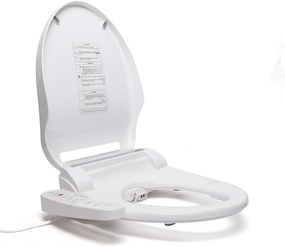 Asiento de inodoro eléctrico con función bidet,Asiento de inodoro con función bidet,Asiento de inodoro inteligente,Con limpieza automática,Ducha, lavado y secado