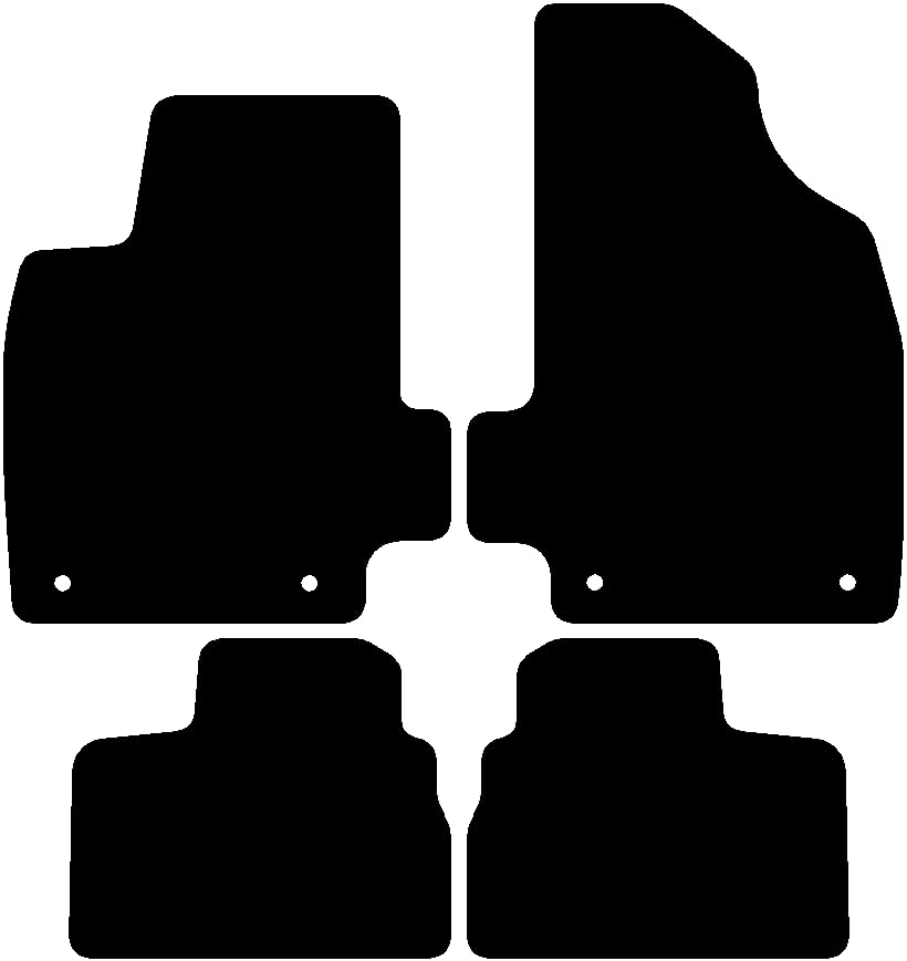 Tapis de sol Leapmotor T03 2024-2026 de qualité basic avec clips 28mm