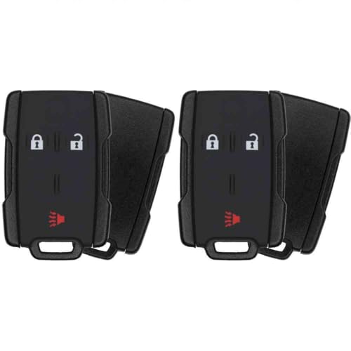 Car Key Fob Keyless Entry Remote for 2016 GMC Sierra FCC M3N-32337100 M3N32337100 Part Number 13577771 Pack of 2