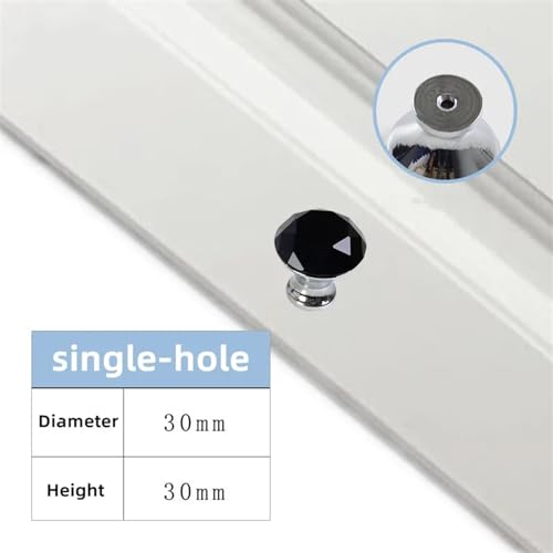 Bouton de placard en cristal pour une maison chaleureuse