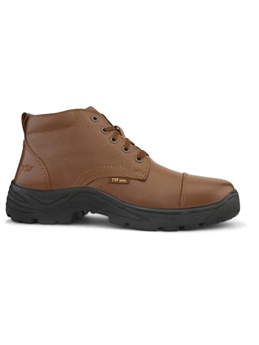 Image of TSF Tan Genuine Leather Police Boot