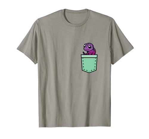 Gecko Pet Lover, Lindo Gecko en un bolsillo Camiseta