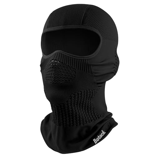 Botack Ski Mask for Men Women, One-Piece Knitting Breathable Balaclava, Thermal Face Mask for Cold...