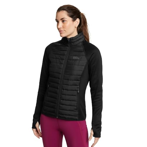 Eddie Bauer Women's Emberlite Hybrid Jacket, Black, Medium