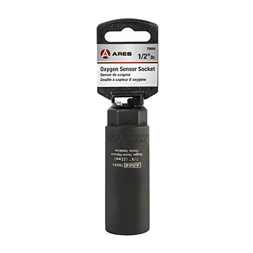 image for ARES 70094 | 1/2-Inch Drive by 7/8-Inch (22mm) Offset Oxygen Sensor So