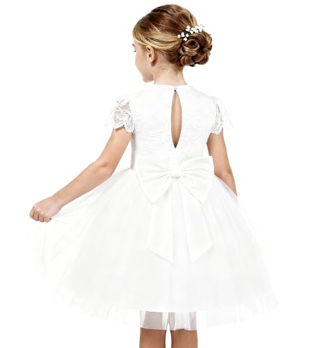 GRACE KARIN Flower Girl Dress with Big Bow