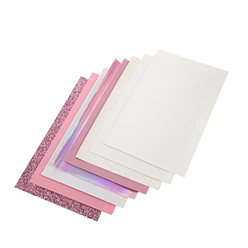 Cuir artificiel pour sacs à main DIY : 8 feuilles de similicuir pour création et artisanat