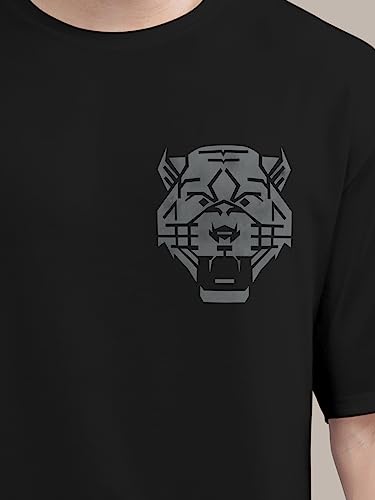 Image of BULLMER Trendy Clothing Set with Oversized T-Shirt & Pants Co-ords for Men