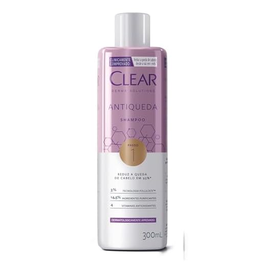 Clear Shampoo Antiqueda Derma Solutions 300Ml