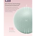 KEEP Pilates Small Exercise Ball Anti-Burst - Thickened Yoga Ball With Pump for Physical Therapy, Fitness, Workout, and Core Strength - Image 2