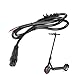 Scooter Charging Socket - Electric Scooter Charging Port, Scooter Power Input | Dustproof and Waterproof 3 Pin Aviation Head Charger Plug for Electric Scooters and Electric Battery Vehicles