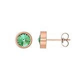 schmuck grüner stein Sie sind glamourös und dezent zugleich, daher passen sie zu jedem Anlass, ob Weihnachten, Hochzeitstag, zum Geburtstag als Geschenke, oder passend zum Look zur Party, Jubiläum, Brautschmuck oder Abschlussball.