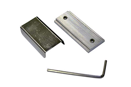 Gardinia - Conector De Riel Para Cortina De Aluminio Luna, Longitud 5 Cm, Metal