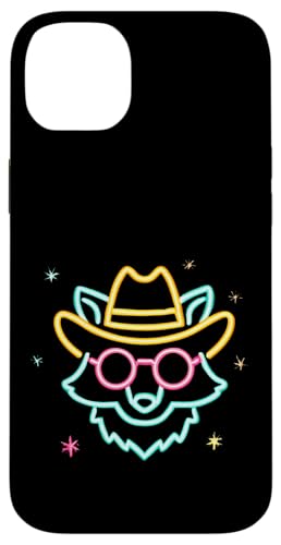 Cowboy Fox Face ���E���h�T���O���X �E�F�X�^���O���t�B�b�N �s���N �A�j�}�� �X�}�z�P�[�X iPhone 14 Plus �p