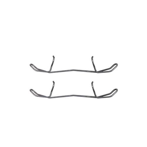 Image of Detroit Axle - Front Brake Pads for Audi A4 A6 Quattro RS6 S6 VW Passat Sharan Seat Exeo Saab 9-5 Volvo C70, Ceramic Brake Pads w /Hardware Replacement