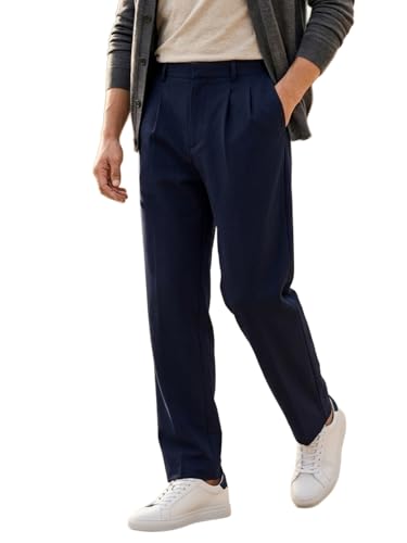 Image of Urbano Fashion Men's Loose Baggy Fit Solid Korean Pants Stretchable