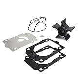 NorthBoat 1740093J02 Water Pump Impeller Repair Kit for Suzuki Outboard 4 Stroke Engines DF 200 225 250 2004-2010 Motor Impeller 17461-93J00 17400-93J02 Sierra 18-3264