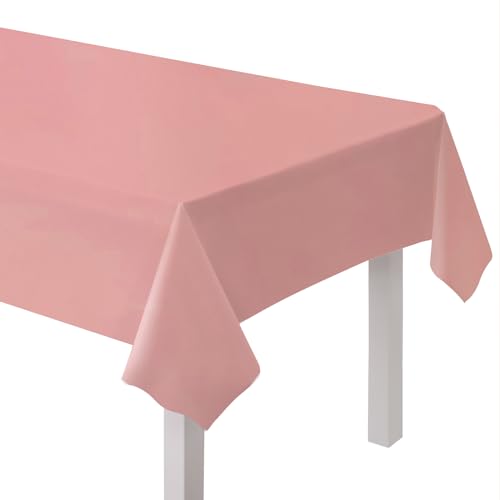 amscan-Nappe en Plastique Rose Clair, 9915405-201