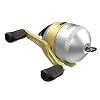 Zebco 33 Gold Spincast Fishing Reel, Changeable Right or Left-Hand Retrieve, All-Metal Gears, Pre-Spooled with Zebco Cajun Fishing Line