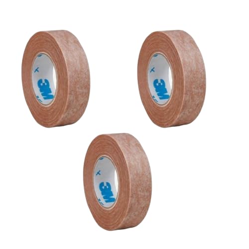 3M Micropore Tan Surgical Tape 0.5 Wide (3 ROLL)