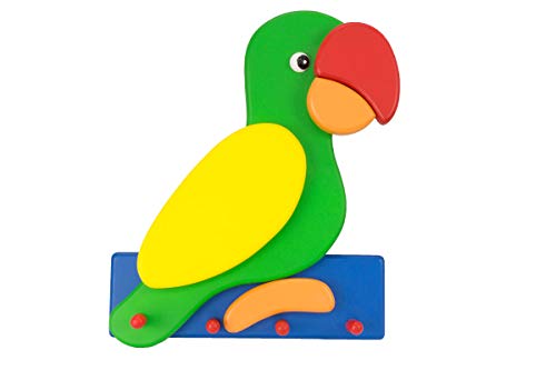 Preisvergleich Produktbild Holzwurm Kindergarderobe Wilkau-Haßlau, Vogel
