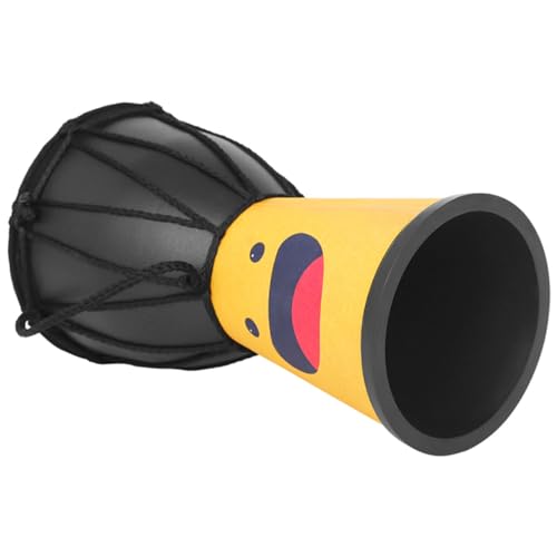 WATIIFUFU Abs Hand Djembe Drum Lightweight Percussion Instrument for Beginners Loud Sound African Goblet Drum with Build Portable Musical for S Music Learning and Fun