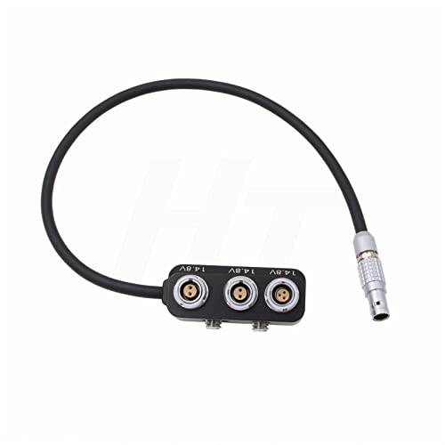 Cable divisor de 2 pines con transferencia de energía sin pérdidas para Teradek Bond 2