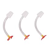 Alide 3er-Pack Kolibri-Futterspender mit rotem Blumen-Flaschenverschluss, wiederverwendbarer Nektar-Futterspender mit Silikondichtung für Wasserflaschen, Garten-Wildtier-Anziehungspunkt