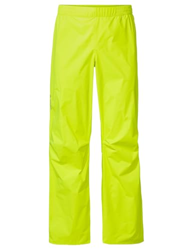 VAUDE Herren Men's Drop Pants Ii Regenhose, Neon Yellow Uni, M