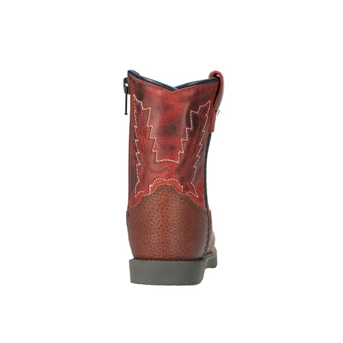 Image of Smoky Mountain Boots Toddlers' Autry Square Toe Leather Western Cowboy Boots