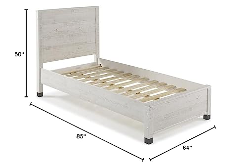 Baja Platform Bed for Kids (Twin, White)