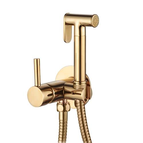 Design Sanitair Winkel | Bidet handdouche mengkraan met rond bidet handdouche zwart