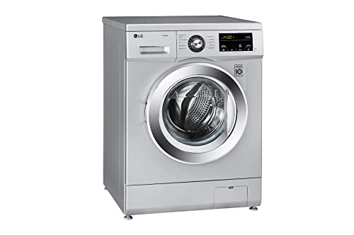 Image of LG 7 Kg 5 Star Inverter Fully-Automatic Front Loading Washing Machine (FHM1207BDL, Silver, 6 Motion Direct Drive)