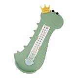 [DEARMAMY] キッズフットメジャー 浅緑色 足長測定器 可能で正確な 靴計測ツール 便利な足ゲージ 幼児用成長記録対応