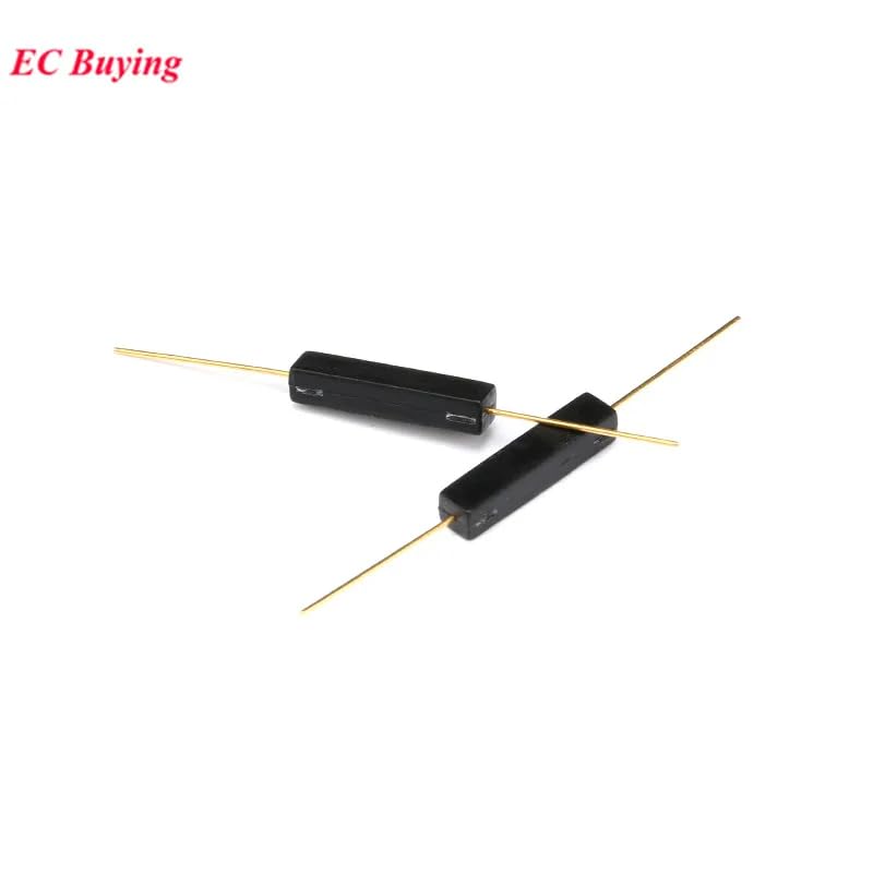 10Pcs/Lot Plastic Type 2 * 14Mm Normally Open Reed Switch Gps-14A 14Mm Magnitic Control Switch Vibration No Sensor