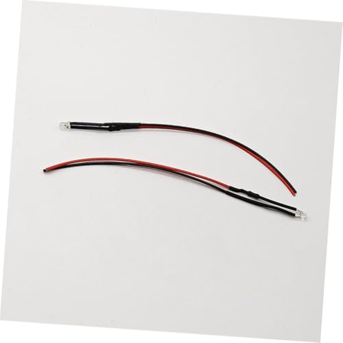 LED rojas Alipis pre-cableadas con cable flexible para luces de techo en maquetas RC 5