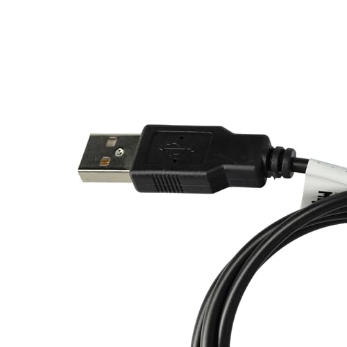 vhbw Cable transferencia USB 1 m A-Mini-B 5 pines, negro, compatible con Nikon reemplaza UC-E4, UC-E5