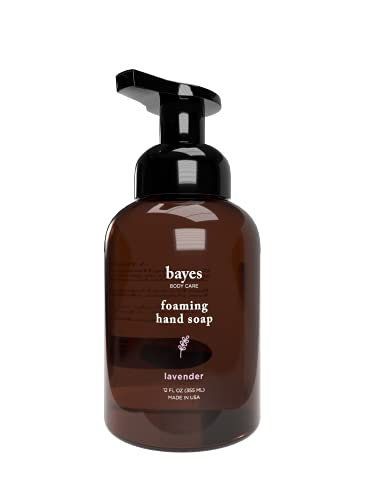 Foaming Hand Soap, Plant-Derived - Aromatic And Nourishing Hand Wash, Infused With Natural Essential Oils - Usda Certified Biobased - 12 Ounce, Lavender #TOP9