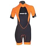 Beuchat Traje Corto con Cremallera Dorsal Plana para Mujer 3 mm